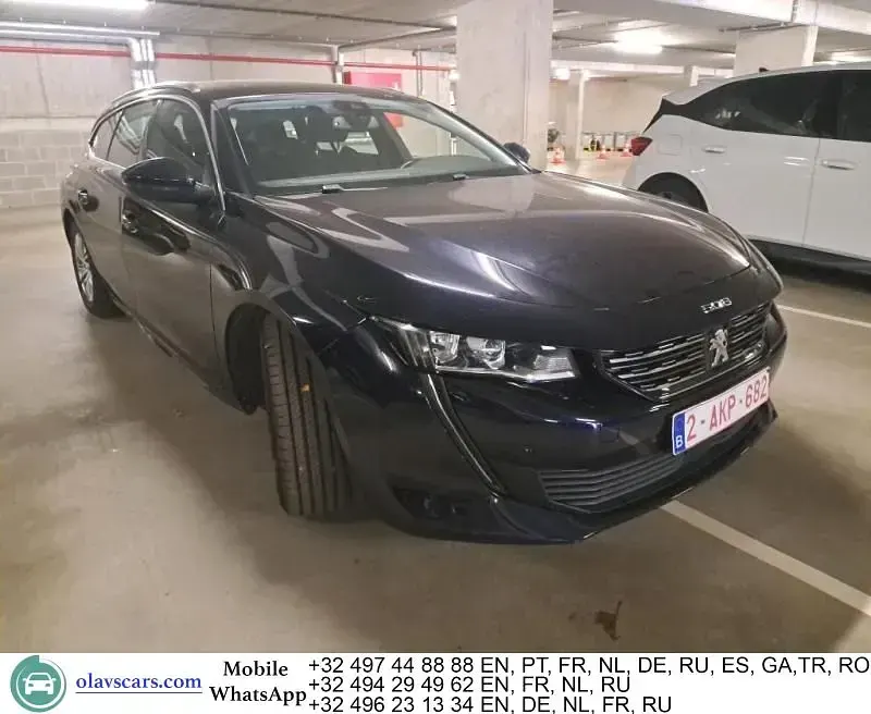 Gebraucht Peugeot 508 Active 131 PS (96 kW) 2021 Blau Limousine