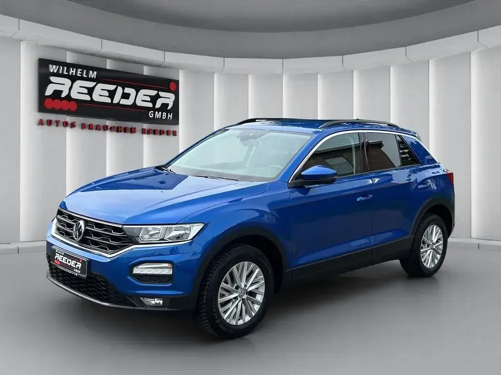 Gebraucht VW T-Roc Basis 116 PS (85 kW) 2019 Blau SUV
