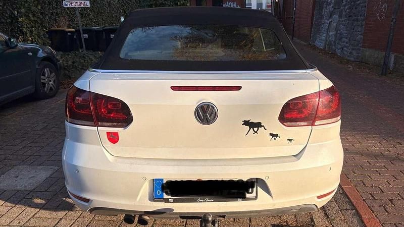 Gebraucht VW Golf Cabriolet Basis 122 PS (89 kW) 2014 Weiß Cabrio