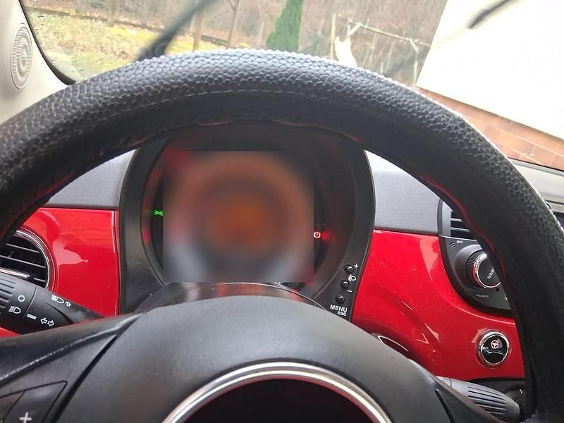 Gebraucht Fiat 500 2008 Rot Kleinwagen