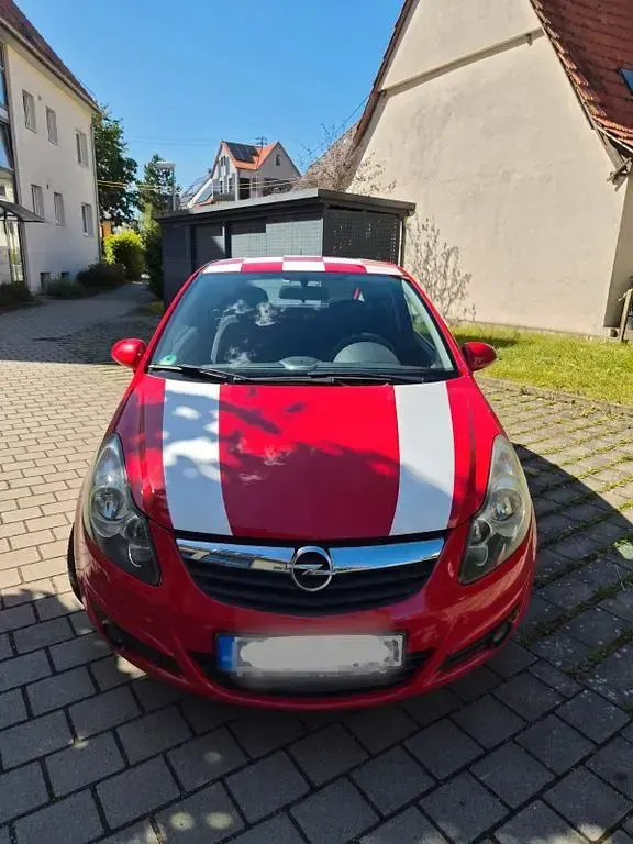 Gebraucht Opel Corsa 90 PS (66 kW) 2007 Rot Kleinwagen