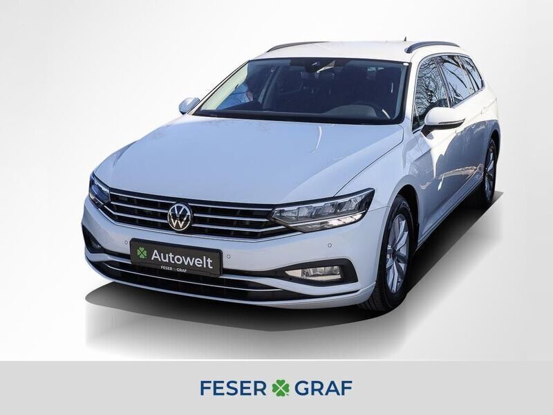Pure white Gebraucht 2022 VW Passat Business Kombi | 18.440 € (Guter Preis) - Bild 1/4