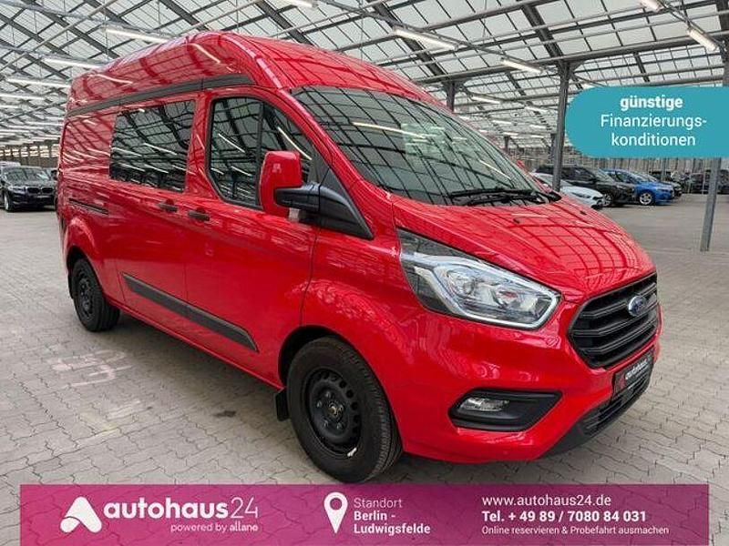Rot Gebraucht 2021 Ford Transit Custom Trend Van | 19.490 € (Fairer Preis) - Bild 1/4