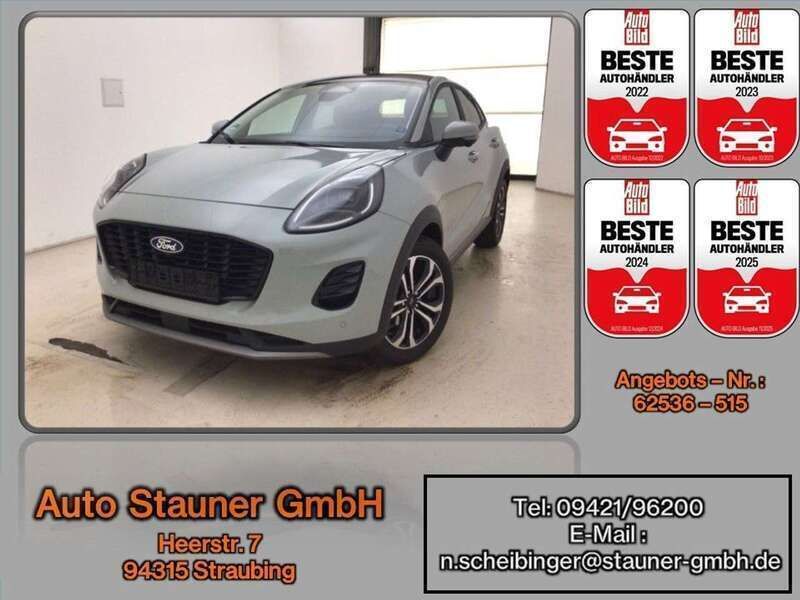 Cactus gray Gebraucht 2024 Ford Puma Titanium SUV | 23.480 € (Guter Preis) - Bild 1/4