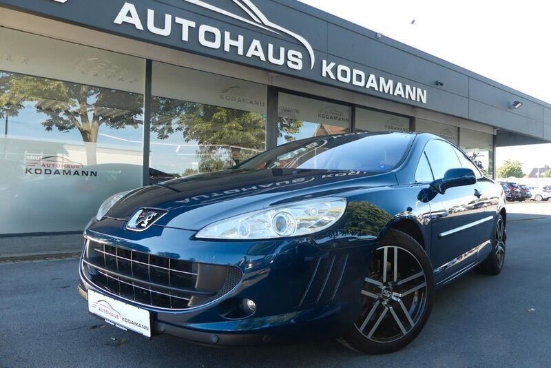 Blau Gebraucht 2008 Peugeot 407 Platinum Coupé | 4.950 € (Fairer Preis) - Bild 1/4