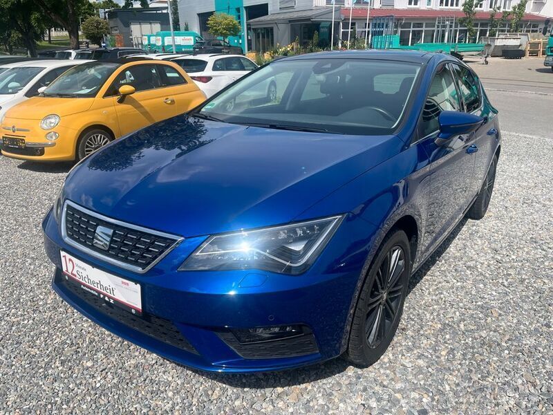 Gebraucht Seat Leon XCELLENCE 150 PS (110 kW) 2020 Blau Limousine