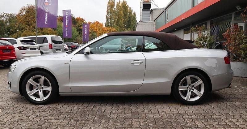 Gebraucht Audi A5 Cabriolet S-Line 160 PS (117 kW) 2011 Silber Cabrio
