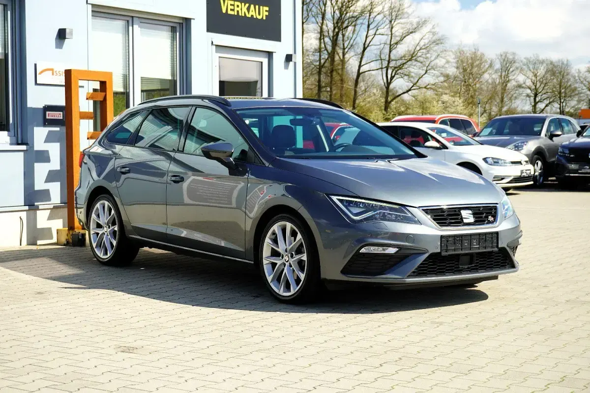 Brugt Seat Leon ST FR 150 HK (110 kW) 2018 Grå Stationcar