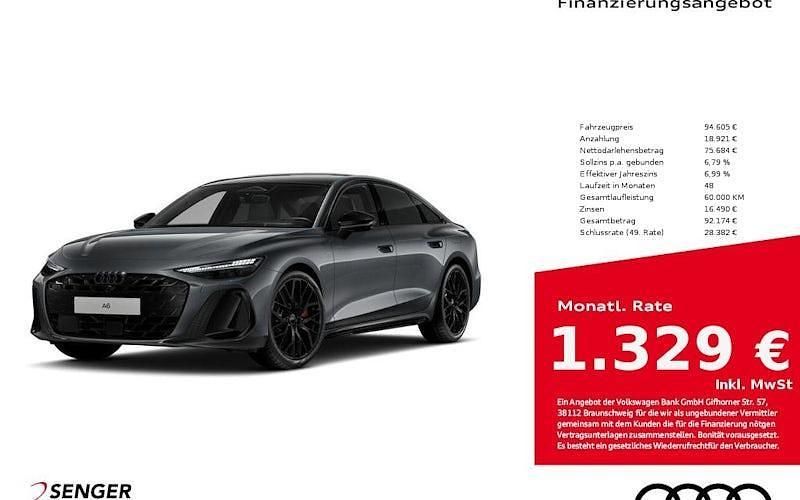 Daytonagrau perleffekt Neu 2025 Audi A6 Edition .1 Limousine | 94.605 € - Bild 1/4