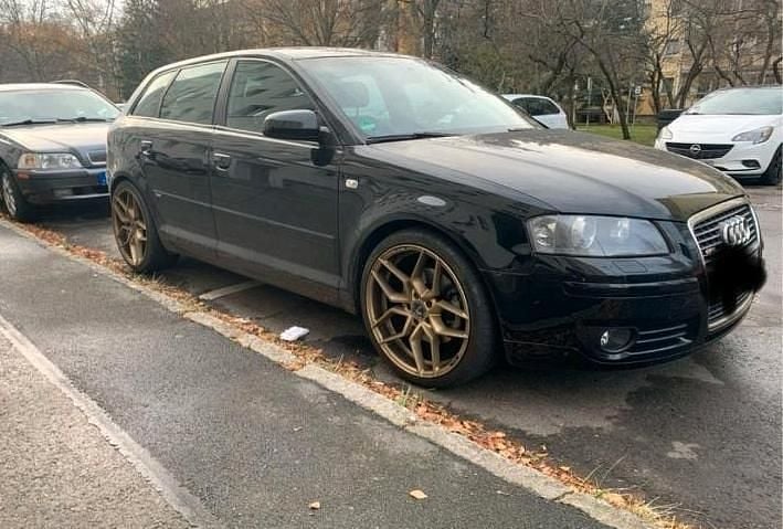 Schwarz Gebraucht 2006 Audi A3 S-Line Kleinwagen | 1.900 € (Superpreis) - Bild 1/4