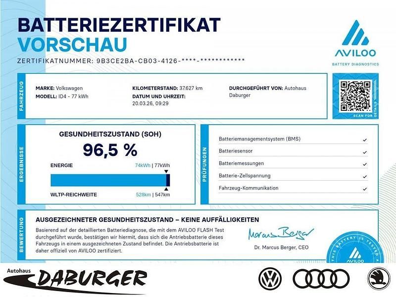 Gebraucht VW ID.4 Pro Performance 150 kW (204 PS) 2023 Grau SUV