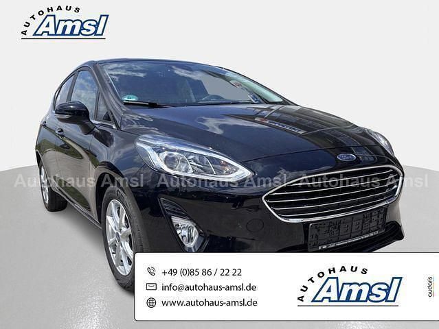 Schwarz Gebraucht 2021 Ford Fiesta Titanium Kleinwagen | 14.490 € (Guter Preis) - Bild 1/2