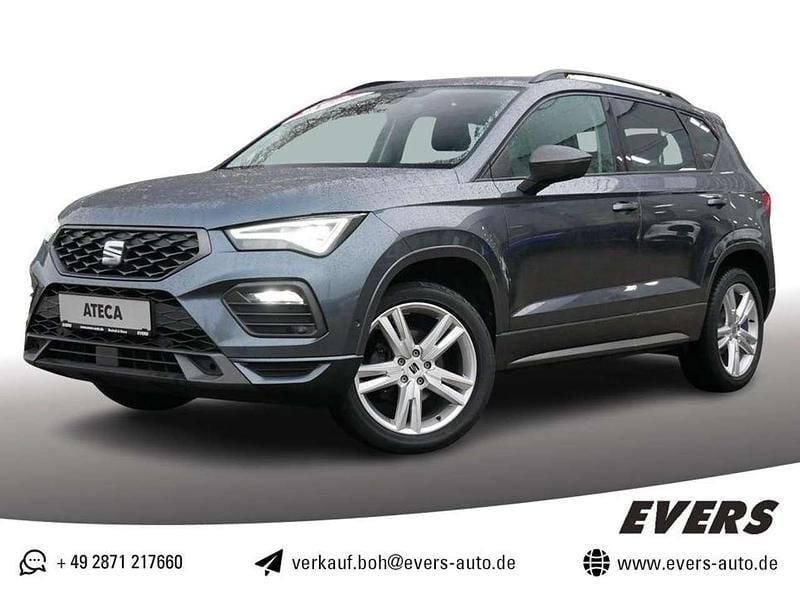 "rodium" grau Gebraucht 2021 Seat Ateca FR SUV | 21.330 € (Guter Preis) - Bild 1/4