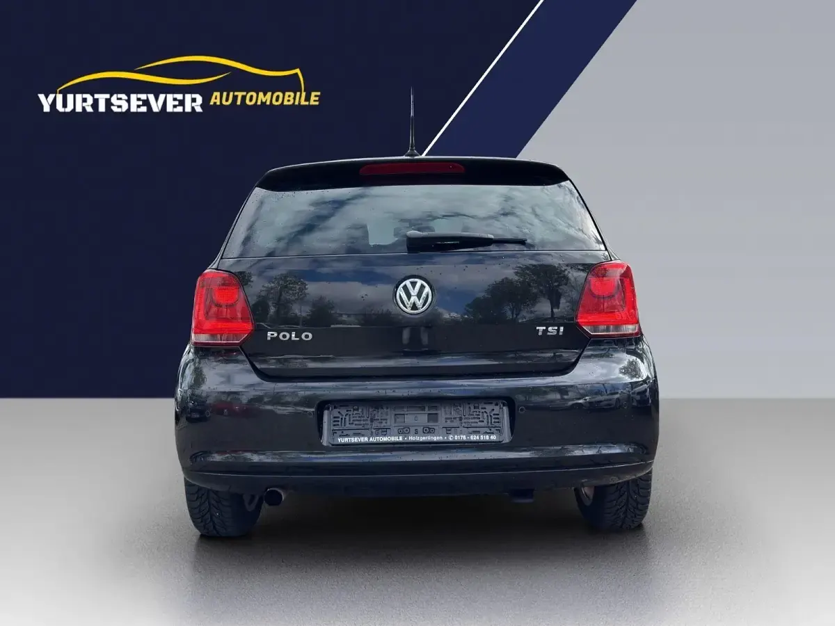 Gebraucht VW Polo Highline 105 PS (77 kW) 2010 Schwarz Kleinwagen