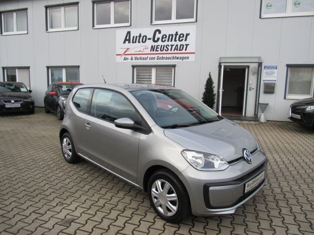 Silber Gebraucht 2018 VW up! move up! Kleinwagen | 7.200 € (Fairer Preis) - Bild 1/4