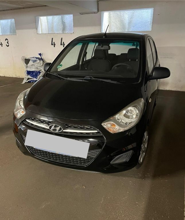 Schwarz Gebraucht 2011 Hyundai i10 Classic Kleinwagen | 5.100 € (Teuer) - Bild 1/4