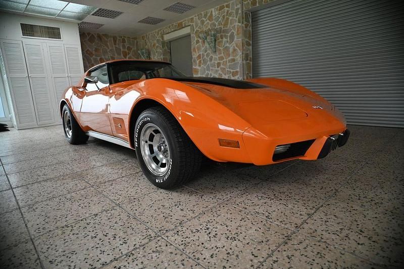 Gebraucht Corvette C3 200 PS (147 kW) 1977 Orange Coupé