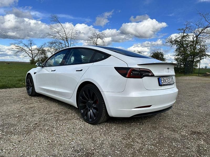 Gebraucht Tesla Model 3 Performance 377 kW (513 PS) 2022 Weiß Limousine
