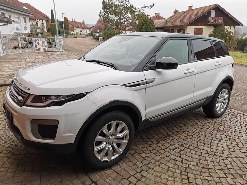 Weiß Gebraucht 2017 Land Rover Range Rover evoque SUV | 12.900 € (Superpreis) - Bild 1/4