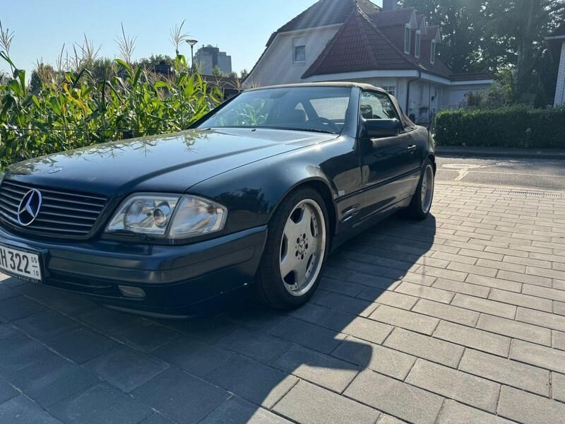 Schwarz Gebraucht 1998 Mercedes SL320 Cabrio | 17.990 € (Fairer Preis) - Bild 1/4