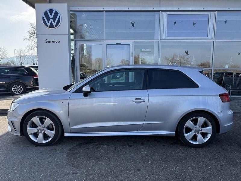 Gebraucht Audi A3 S-Line 184 PS (135 kW) 2015 Silber Coupé