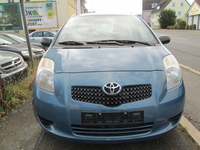 Gebraucht Toyota Yaris 69 PS (50 kW) 2008 Blau Kleinwagen