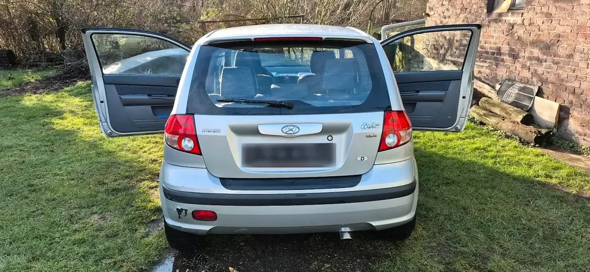 Gebraucht Hyundai Getz 82 PS (60 kW) 2003 Silber Kleinwagen