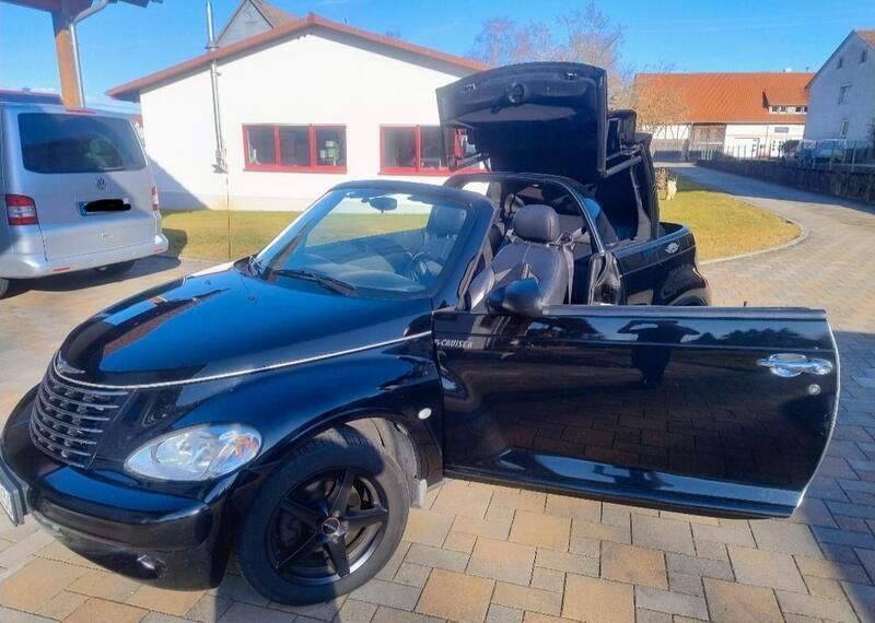 Schwarz Gebraucht 2005 Chrysler PT Cruiser Limited Cabrio | 1.850 € (Guter Preis) - Bild 1/4
