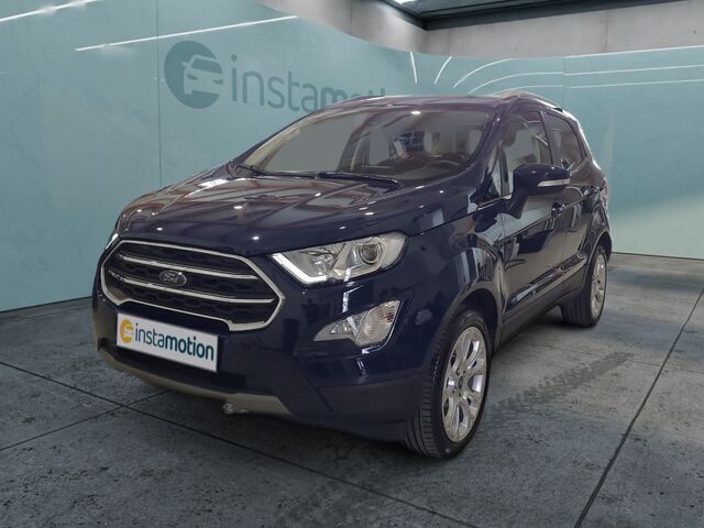 Gebraucht Ford Ecosport Titanium 125 PS (91 kW) 2021 Blau SUV
