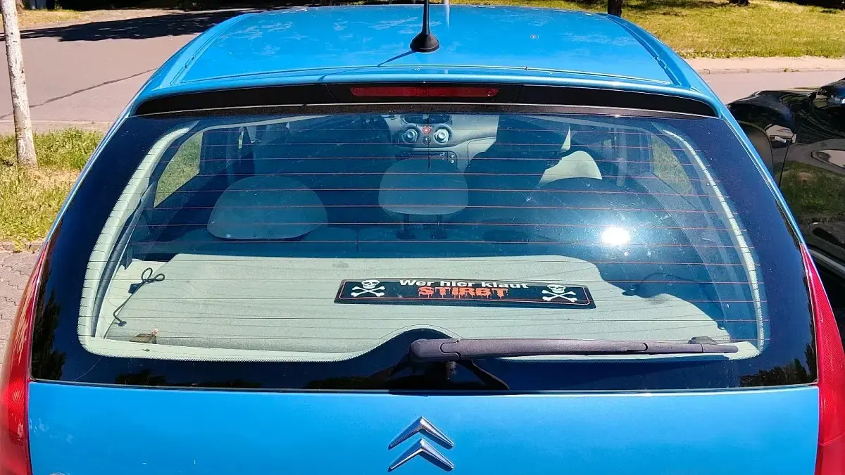 Usado Citroën C3 75 CV (55 kW) 2003 Azul Utilitario