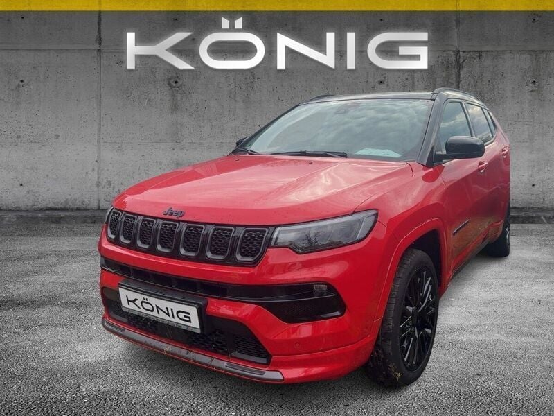 Rot Gebraucht 2022 Jeep Compass SUV | 27.777 € (Fairer Preis) - Bild 1/4