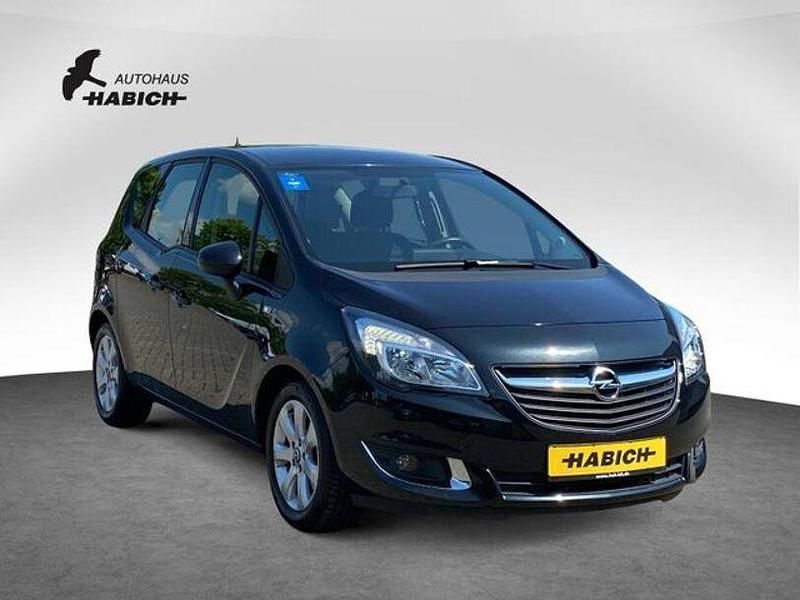 Gebraucht Opel Meriva 101 PS (74 kW) 2014 Karbonschw graphitschw midnigh (metallic) Van / Kleinbus