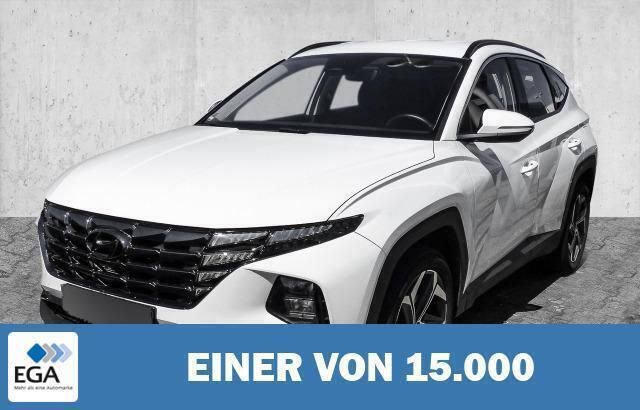 Weiß Gebraucht 2021 Hyundai Tucson Basis SUV | 31.780 € (Etwas zu teuer) - Bild 1/4