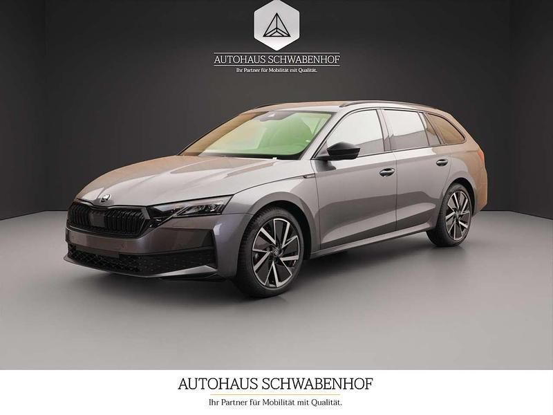 Graphite grau Neu 2025 Skoda Octavia SportLine Kombi | 38.425 € (Fairer Preis) - Bild 1/4