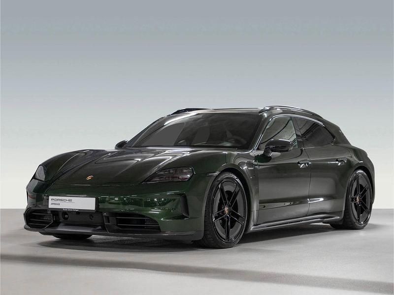 Gruen Neu 2025 Porsche Taycan GTS Sport Turismo Limousine | 159.900 € (Teuer) - Bild 1/4