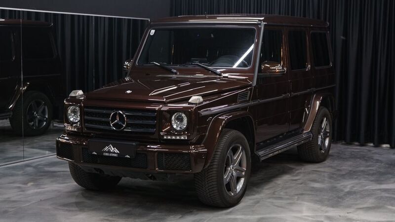 Designo mysticbraun bright Gebraucht 2017 Mercedes G350 AMG SUV | 68.900 € (Guter Preis) - Bild 1/4