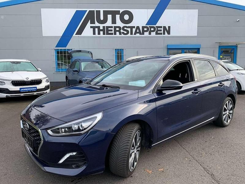 Blau Gebraucht 2019 Hyundai i30 Style Kombi | 15.990 € (Fairer Preis) - Bild 1/4