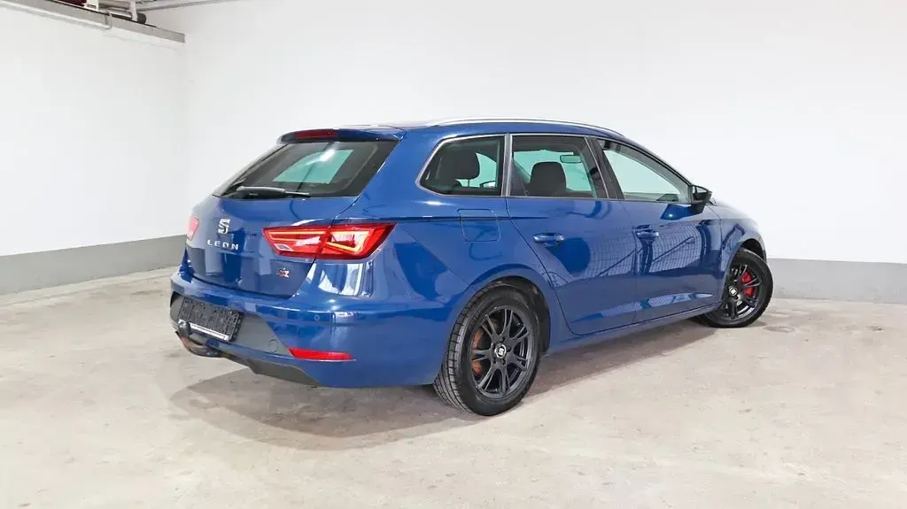 Brugt Seat Leon FR 179 HK (131 kW) 2018 Blå Sedan