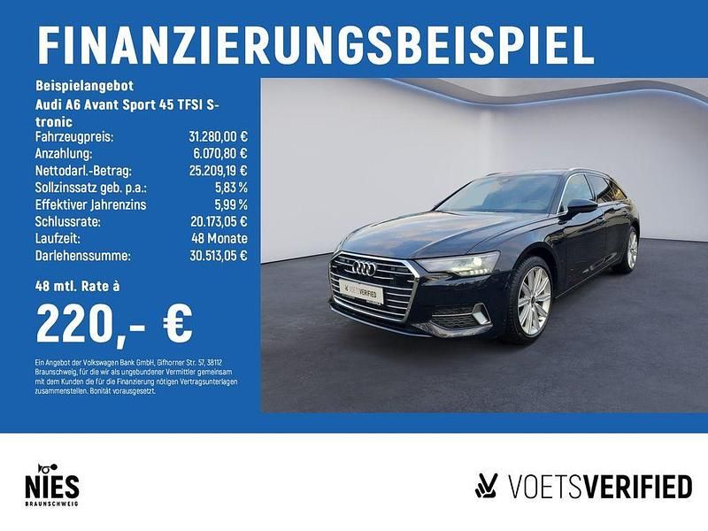 Gebraucht Audi A6 Sport 265 PS (194 kW) 2022 Blau Kombi