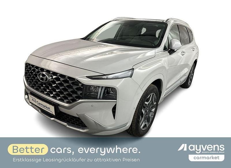 Gebraucht Hyundai Santa Fe Signature 179 PS (131 kW) 2021 Weiß SUV