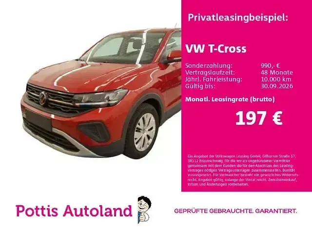 Gebraucht VW T-Cross 95 PS (69 kW) 2025 SUV
