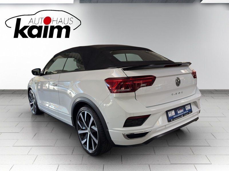Gebraucht VW T-Roc Cabriolet Style 150 PS (110 kW) 2020 Weiß Cabrio