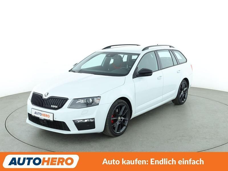 Weiß Gebraucht 2016 Skoda Octavia RS Kombi | 19.030 € (Fairer Preis) - Bild 1/3