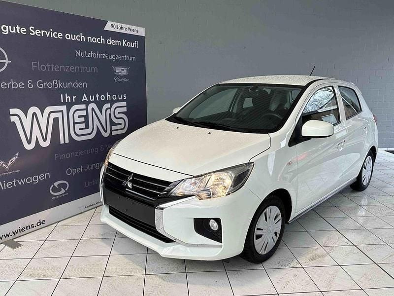 Gebraucht Mitsubishi Space Star 71 PS (52 kW) 2021 Islandweiss (metallic) Kleinwagen