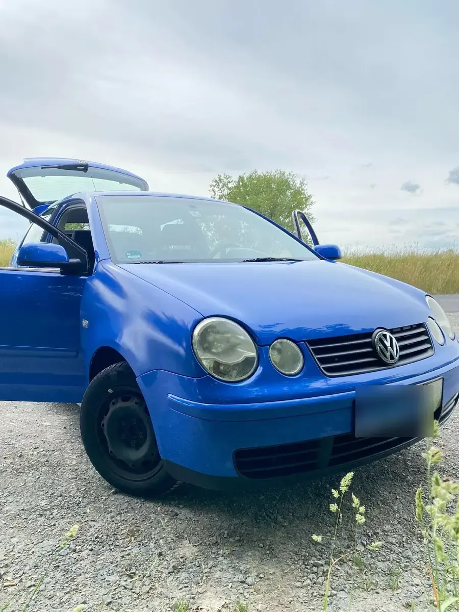 Gebraucht VW Polo 54 PS (39 kW) 2004 Blau Kleinwagen