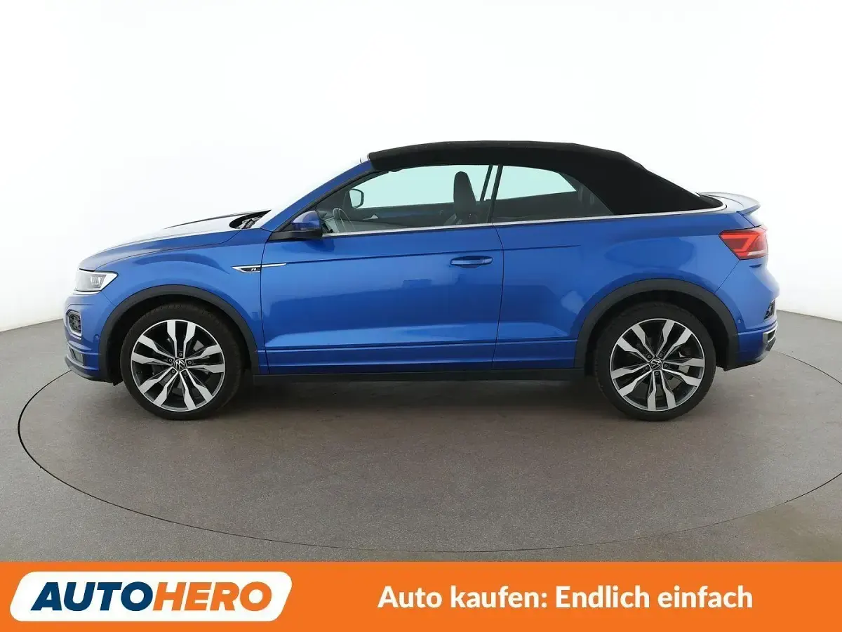Gebraucht VW T-Roc R-line 150 PS (110 kW) 2021 Blau SUV