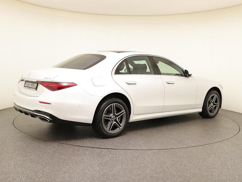 Gebraucht Mercedes S500 AMG line 449 PS (330 kW) 2024 Manufaktur lack manufaktur opalithweiß bright Limousine