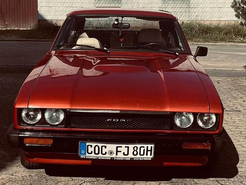 Orange Gebraucht 1980 Ford Capri Coupé | 13.400 € - Bild 1/4