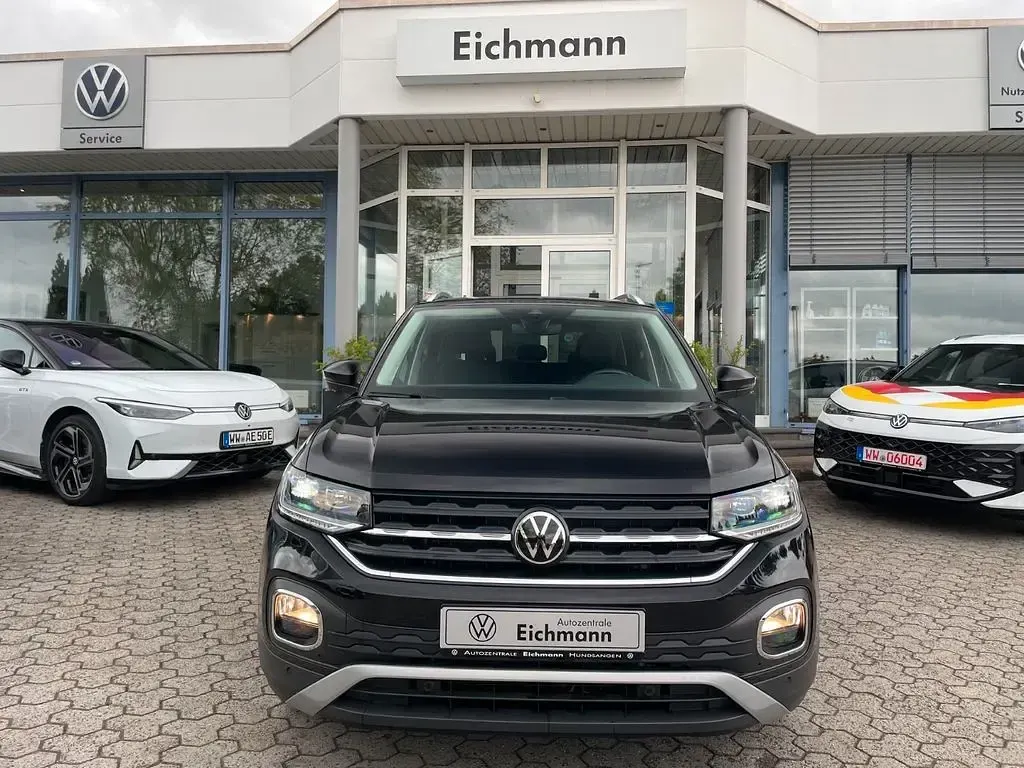 Gebraucht VW T-Cross Style 110 PS (80 kW) 2022 Schwarz SUV