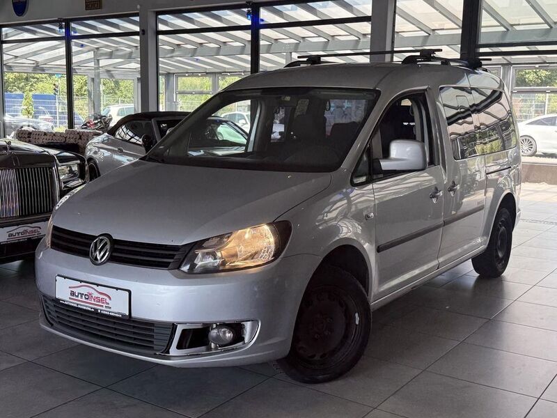 Silber Gebraucht 2011 VW Caddy Maxi Van / Kleinbus | 5.850 € (Guter Preis) - Bild 1/4
